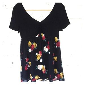 BRAND NEW size 00 babydoll shirt from Torrid